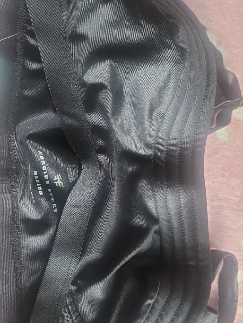 Heroine Sport Black Seamless Support Bra